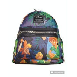 Loungefly Peter Pan Mini Backpack Lost Boy Scenes